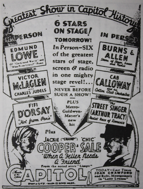 1932 0512 Capitol 6 stars on stage - small.jpg