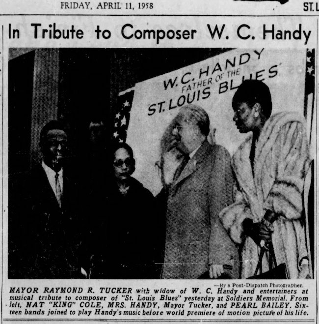 45 St Louis Blues 1958 Cole Bailey Handy mayor of St Louis.jpg