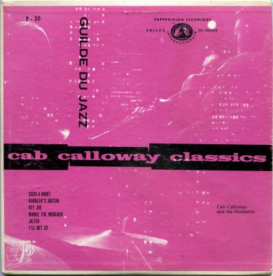 10 Cab Calloway EP La Guilde du Jazz POP 30 France.jpg