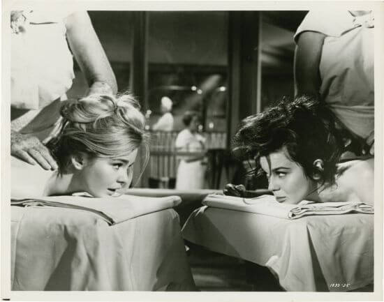 51 cincinnati kid tuesday and annmargret at Turkish Bath.jpg