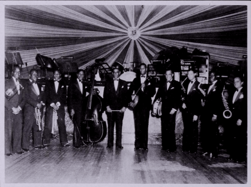 1931 Vernon ANDRADE orchestra PHOTO with Al Morgan on bass.png